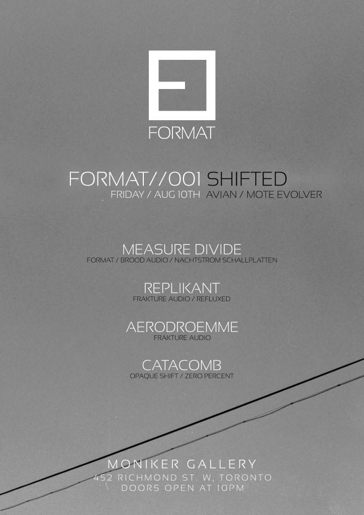 Format001 - Shifted (Mote Evolver, Avian) - Página frontal
