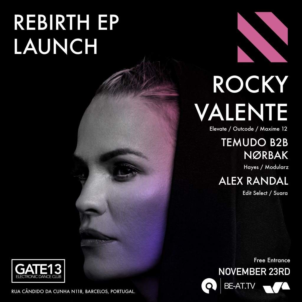 Rebirth EP Launch Party - Página frontal