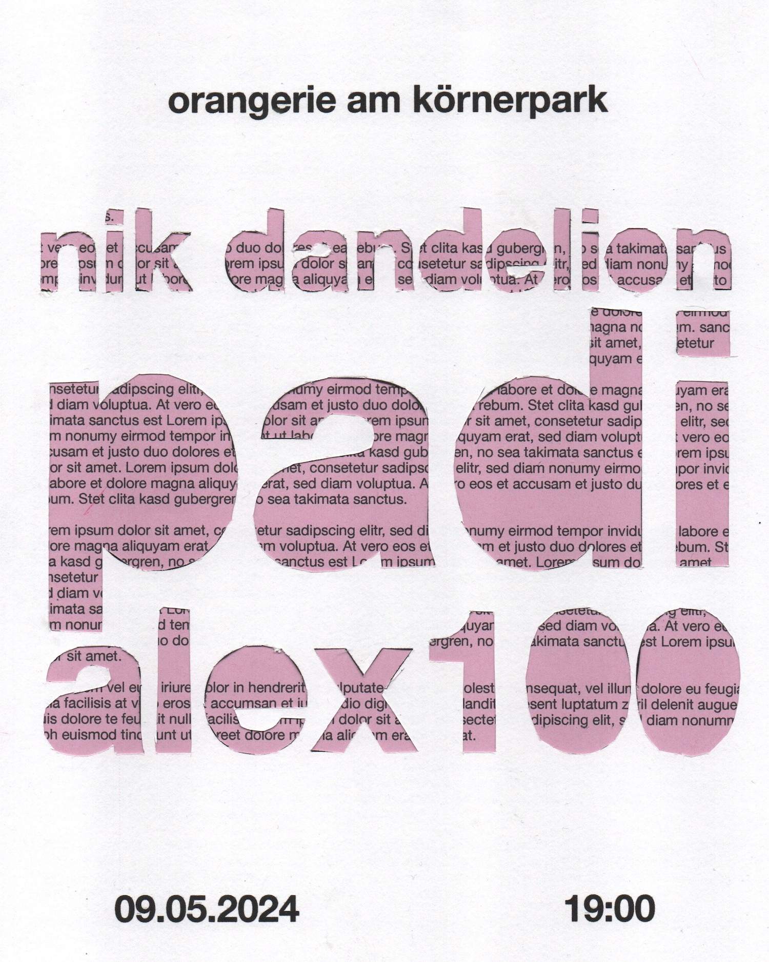 'Trip' Release show with Nik Dandelion, Alex100 and Padi - フライヤー表