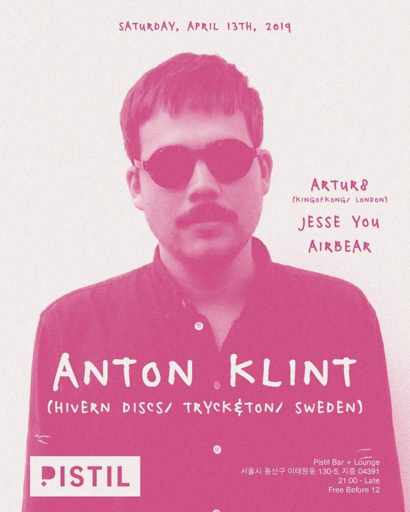 Anton Klint (Hivern Discs/ Tryck&ton/ Sweden) - Página frontal
