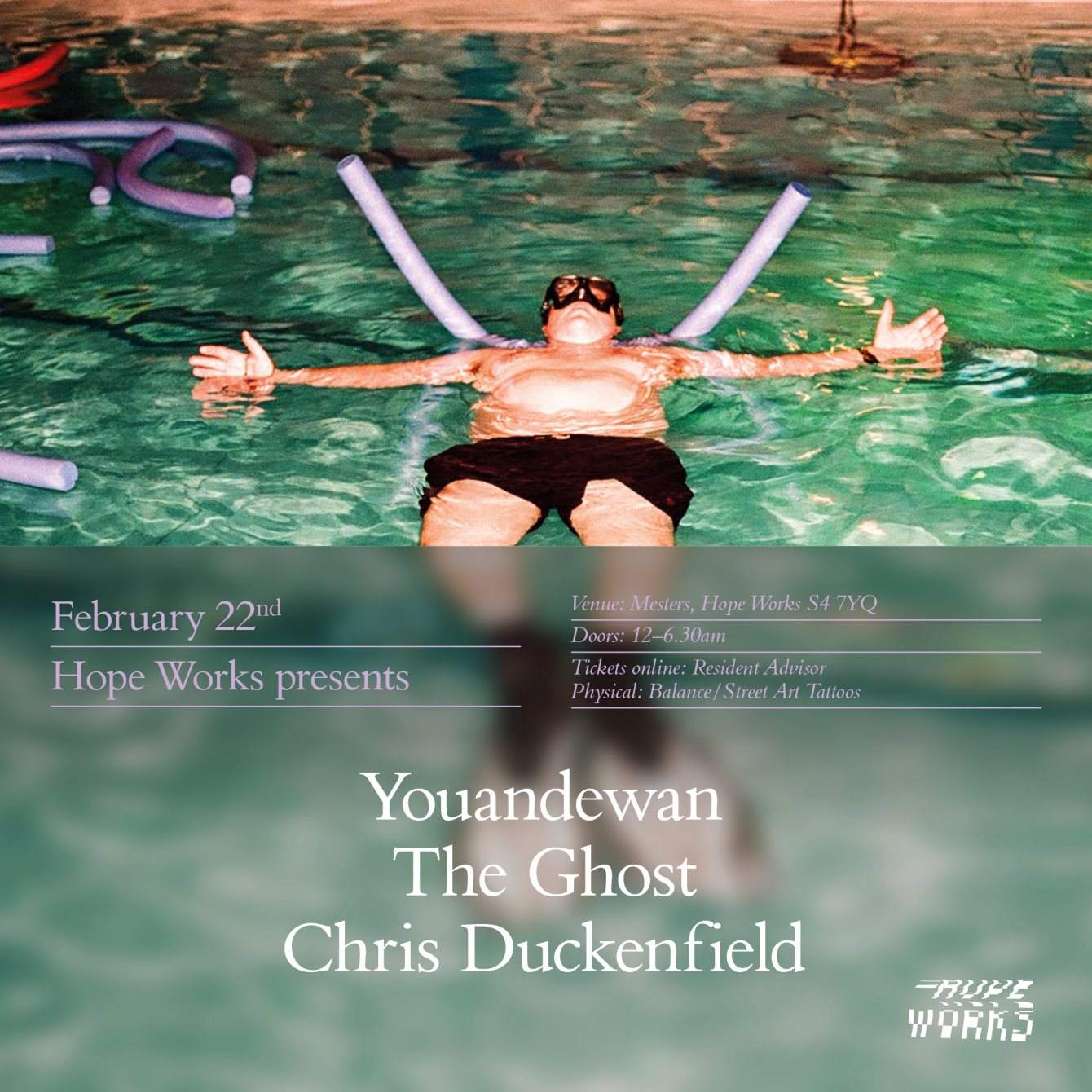 Youandewan, The Ghost, Chris Duckenfield - Página trasera