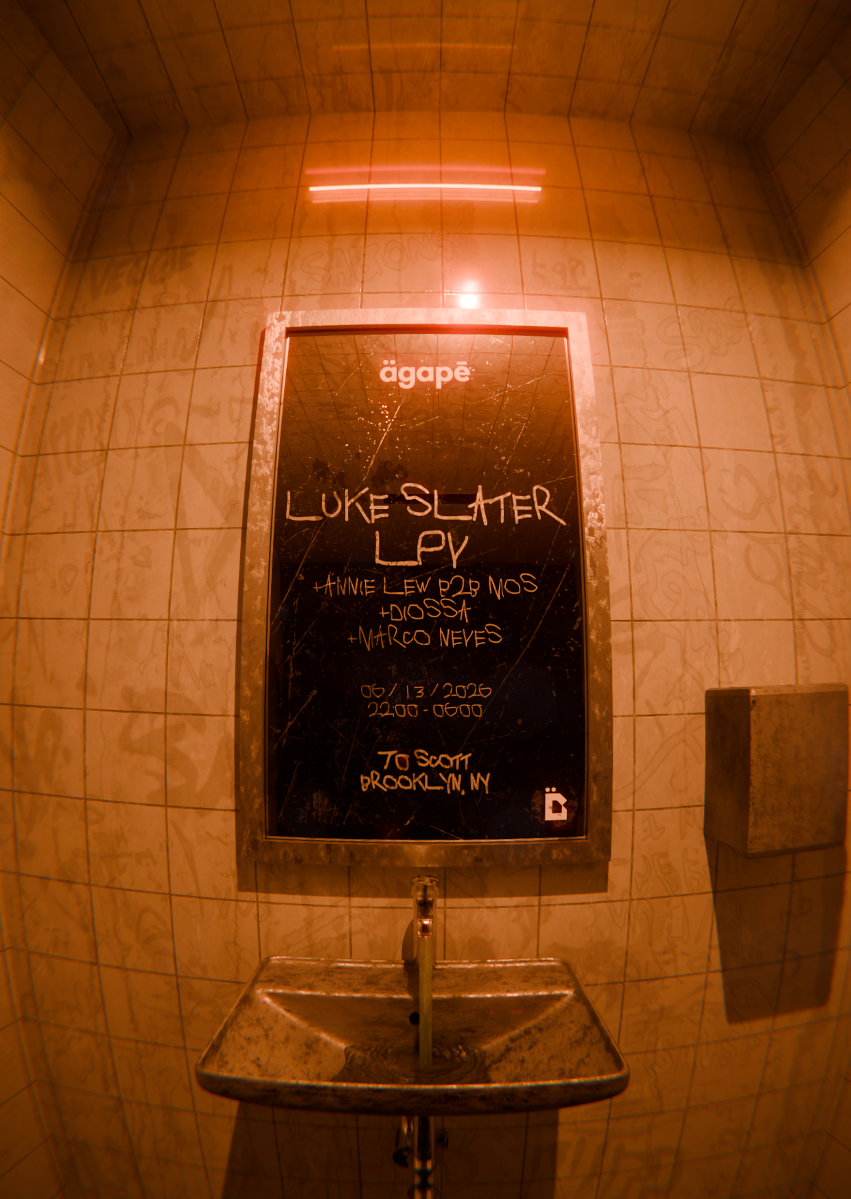AGAPĒ PRESENTS: Luke Slater + LPV at The Chocolate Factory, New