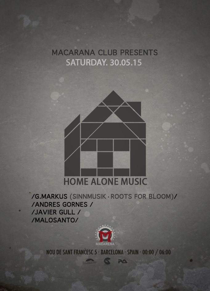Home Alone Music - Página frontal