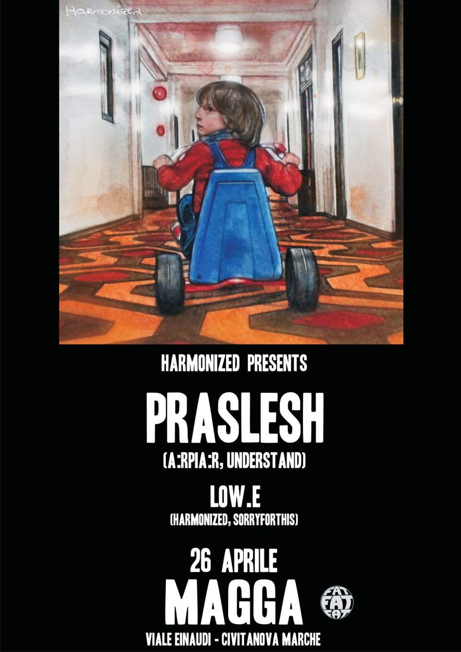Harmonized Closing Party with Praslesh (Raresh + Praslea) - フライヤー表