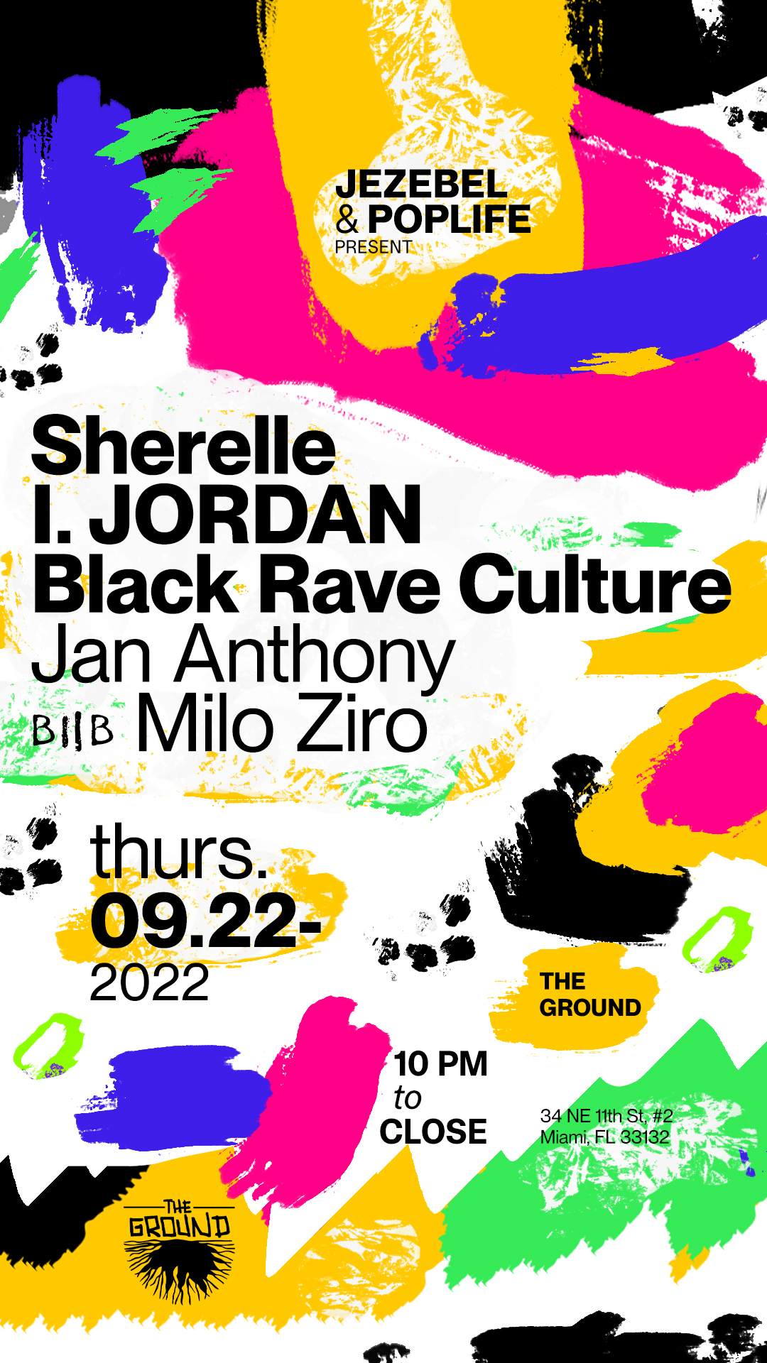 SHERELLE, JORDAN, and Black Rave Culture at The Ground at Club