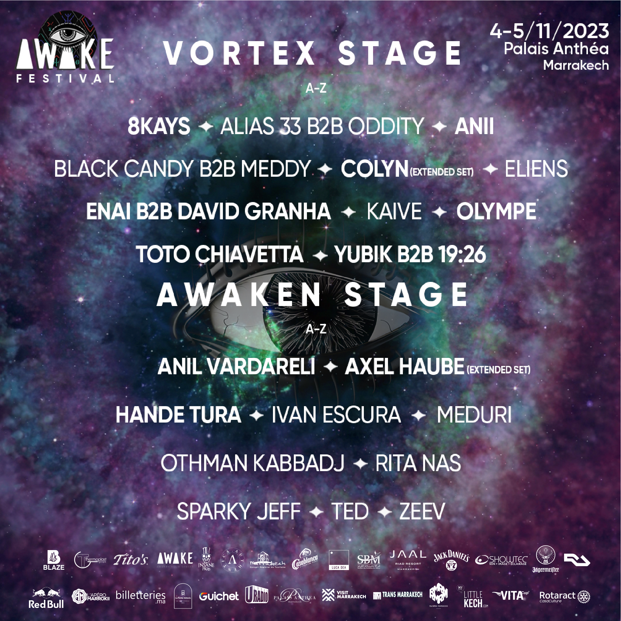 Awake Festival 2023 - Página trasera