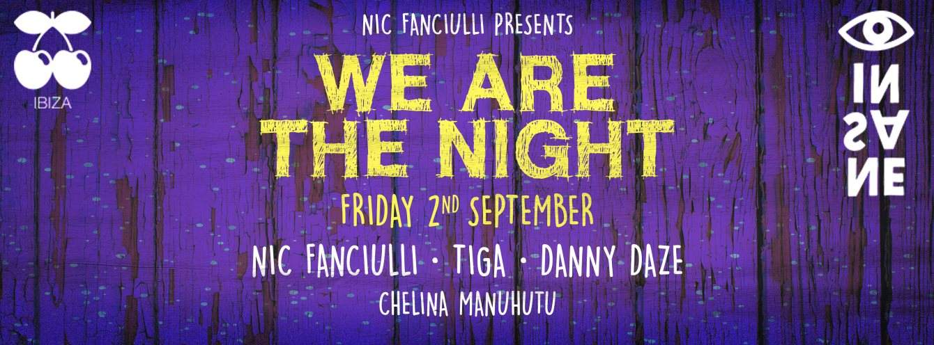 Insane presents We Are The Night - Página frontal