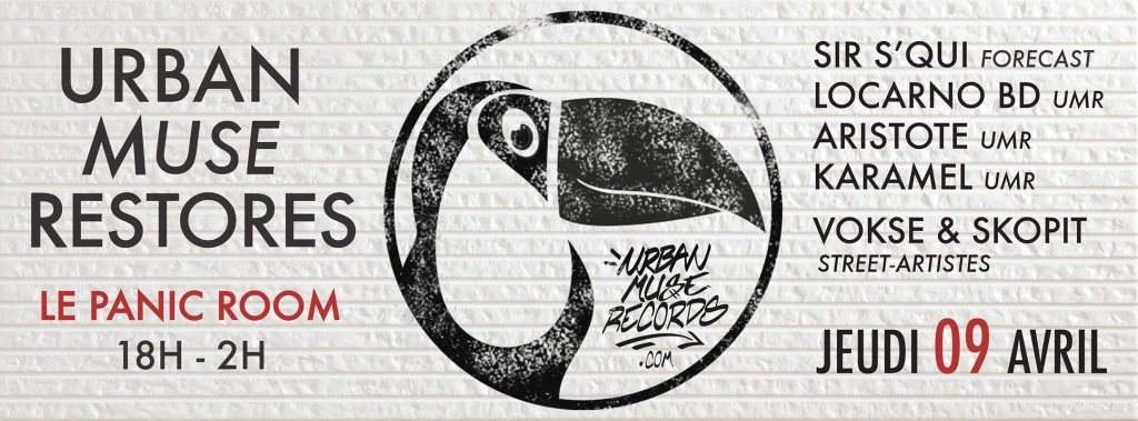 Urban Muse Restores - フライヤー表