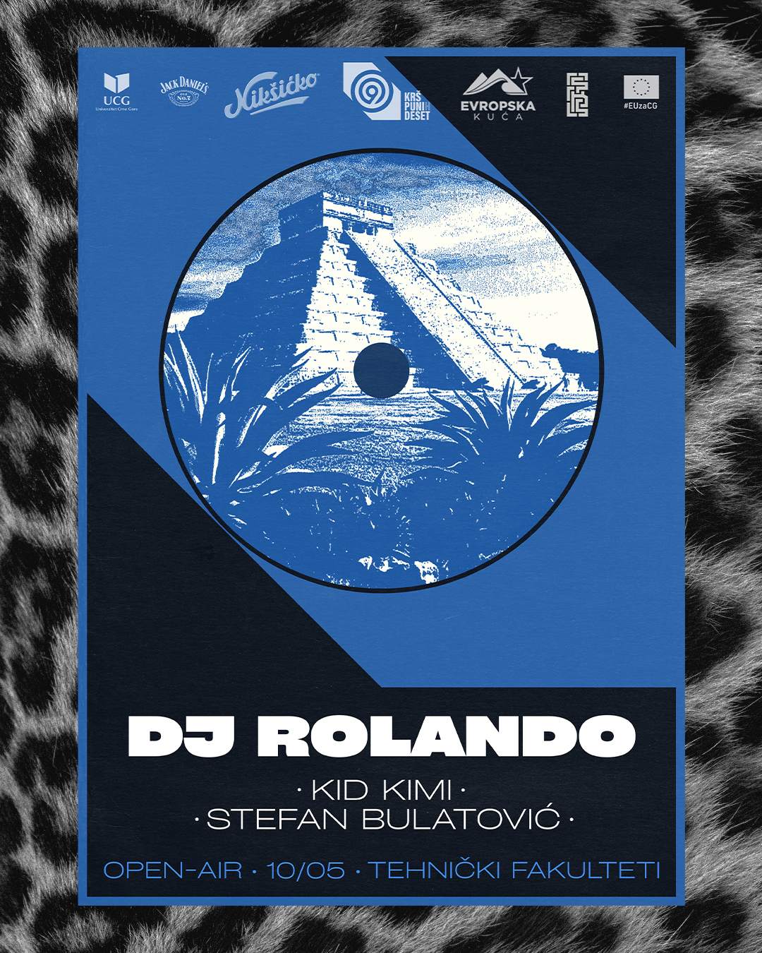KRŠ Produkcija: DJ Rolando - Radio KRŠ 10th birthday - フライヤー表