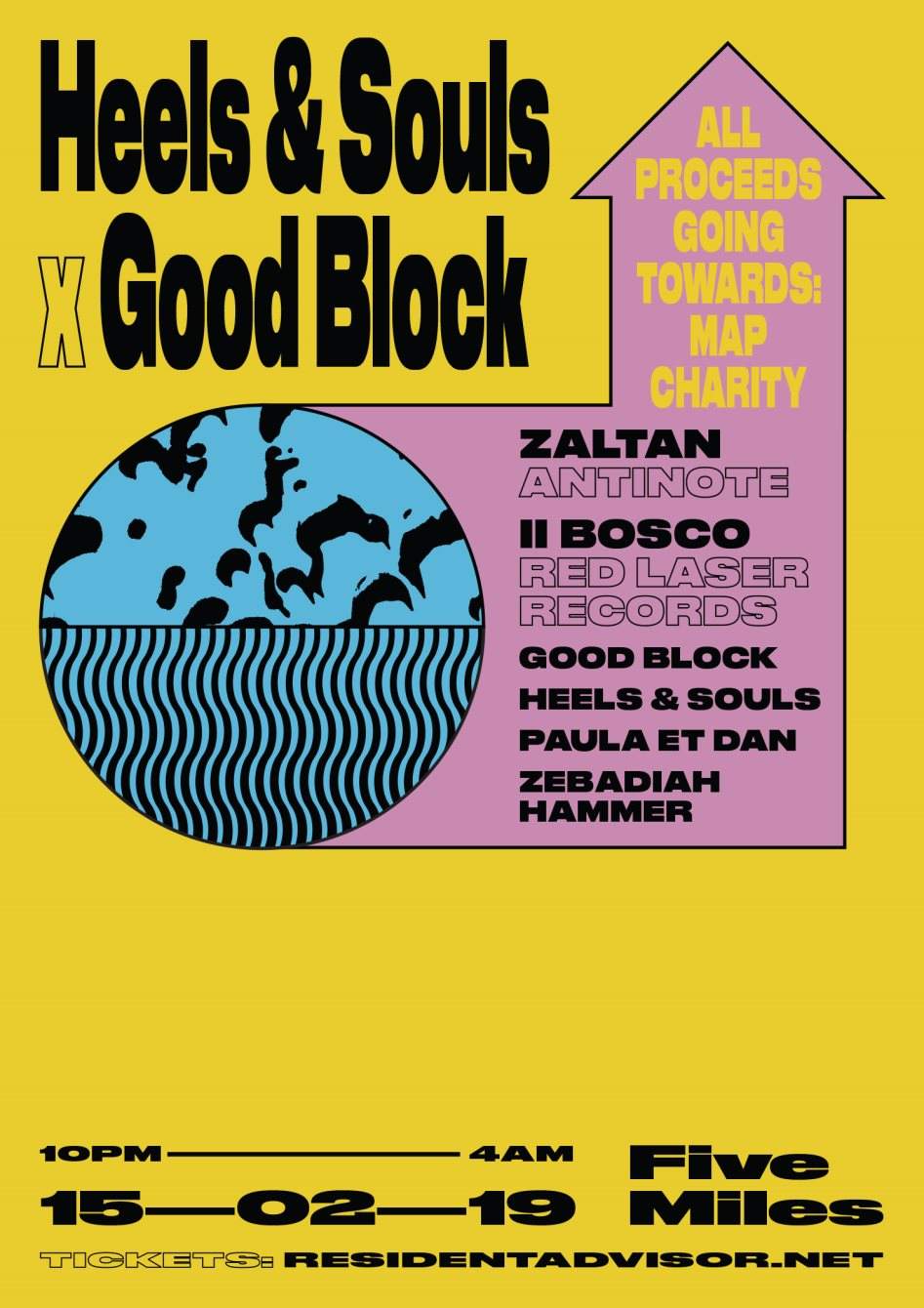 Heels & Souls x Good Block with Zaltan and Il Bosco - Página trasera