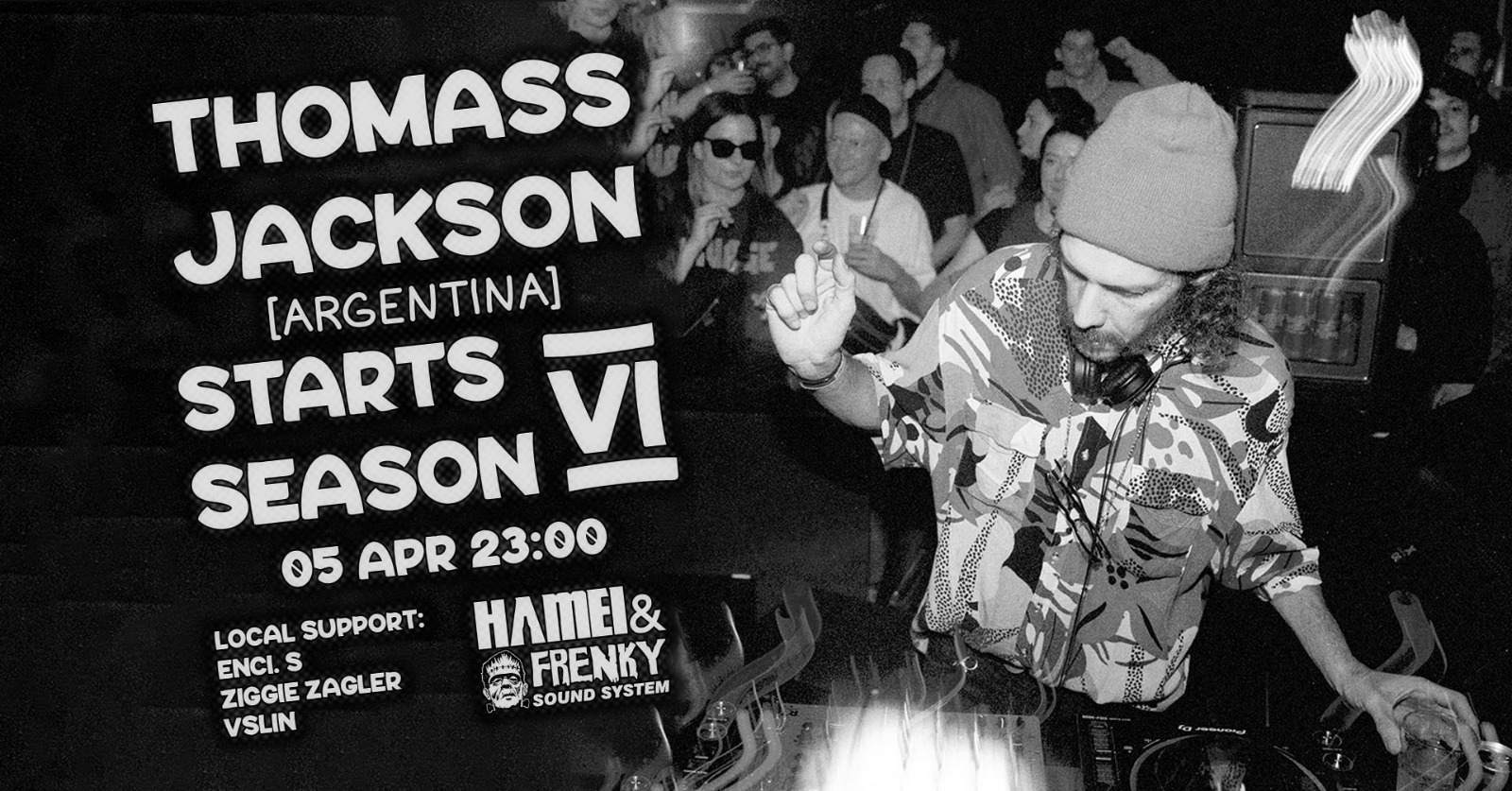 Thomass Jackson [Argentina] Opens Season VI - Página frontal