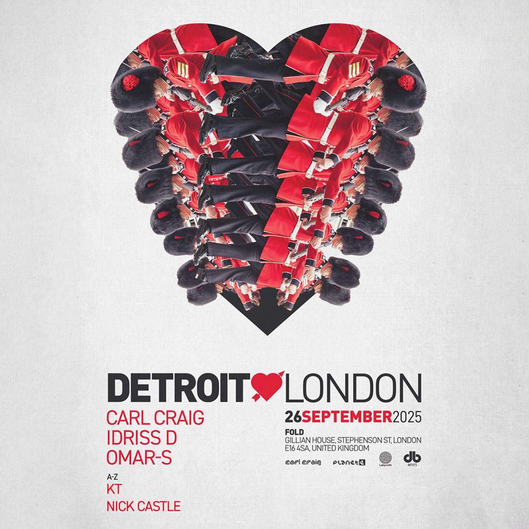 Detroit Love London: Omar S, Carl Craig and Idriss D at FOLD, London