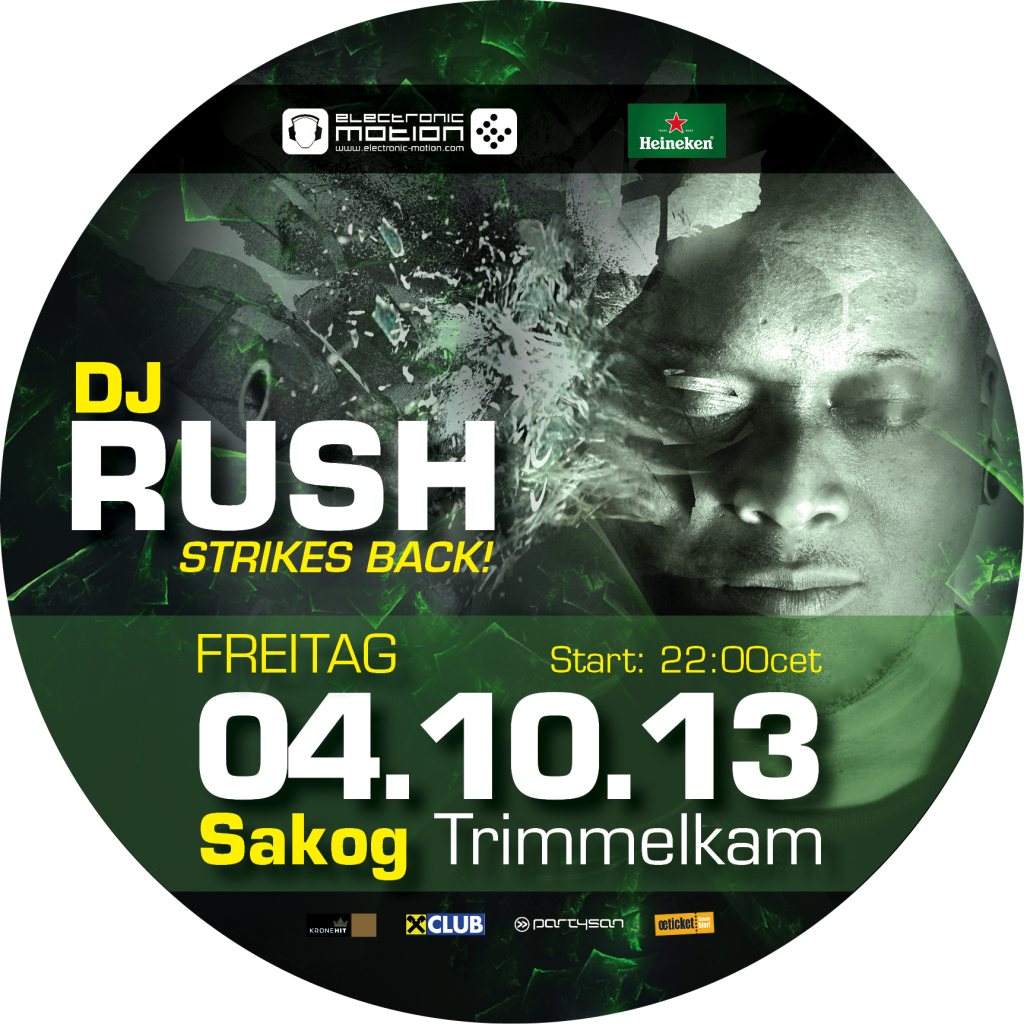 DJ Rush - Página frontal