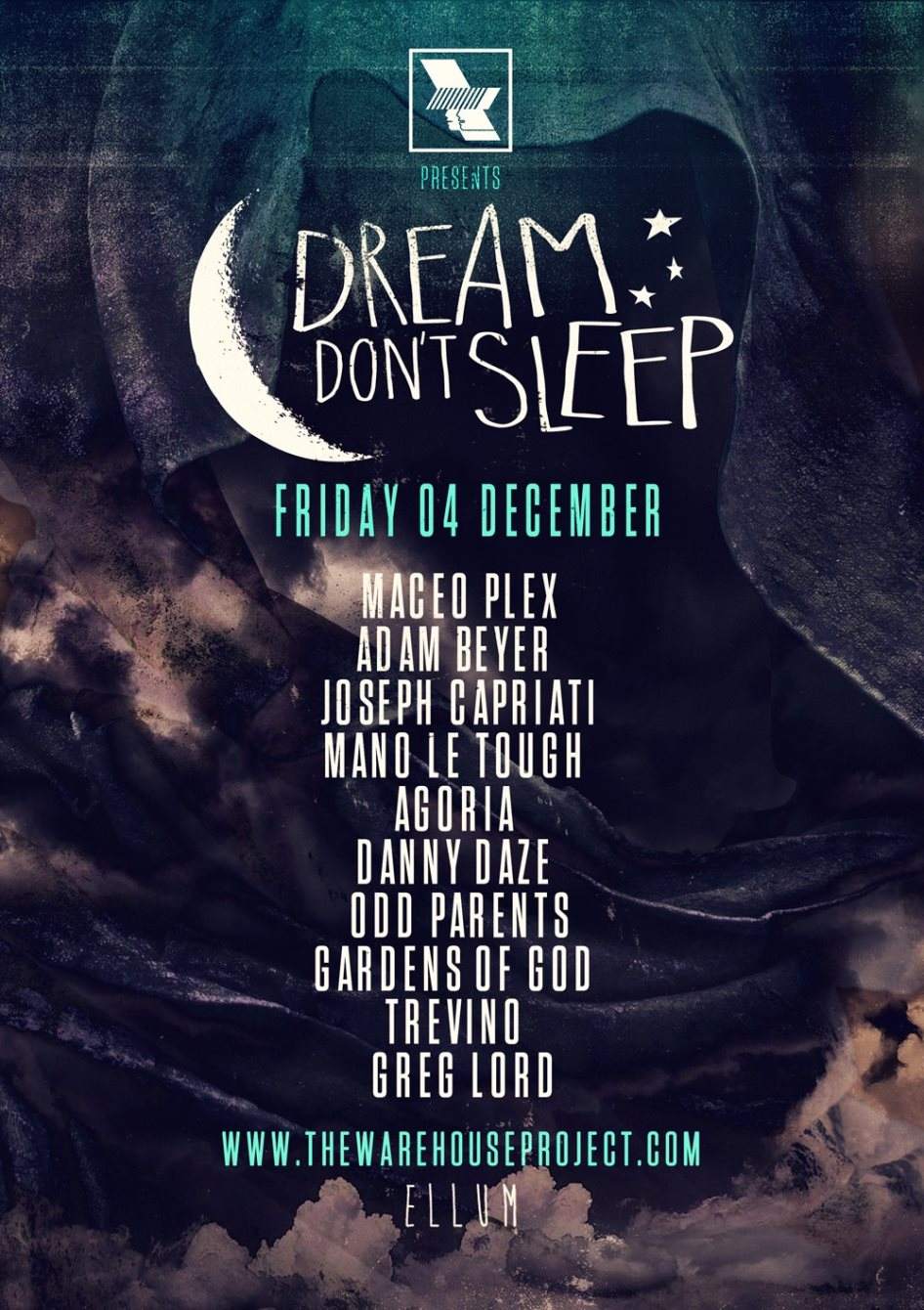 Dream, Don't Sleep.. - Página frontal
