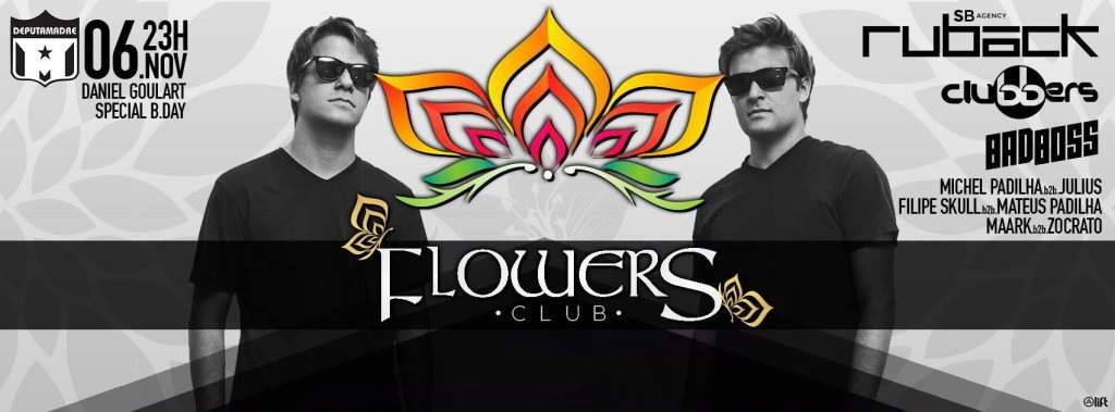 Flowers Club - Página frontal