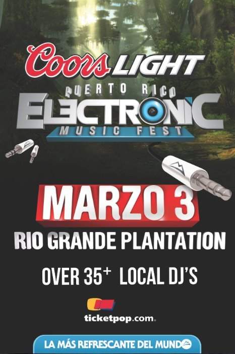 Puerto Rico Electronic Music Fest - Página frontal