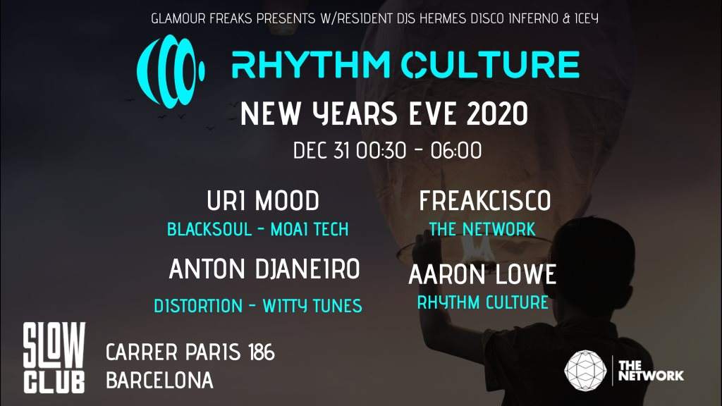 Rhythm Culture - New Years Eve 2020 - Página frontal