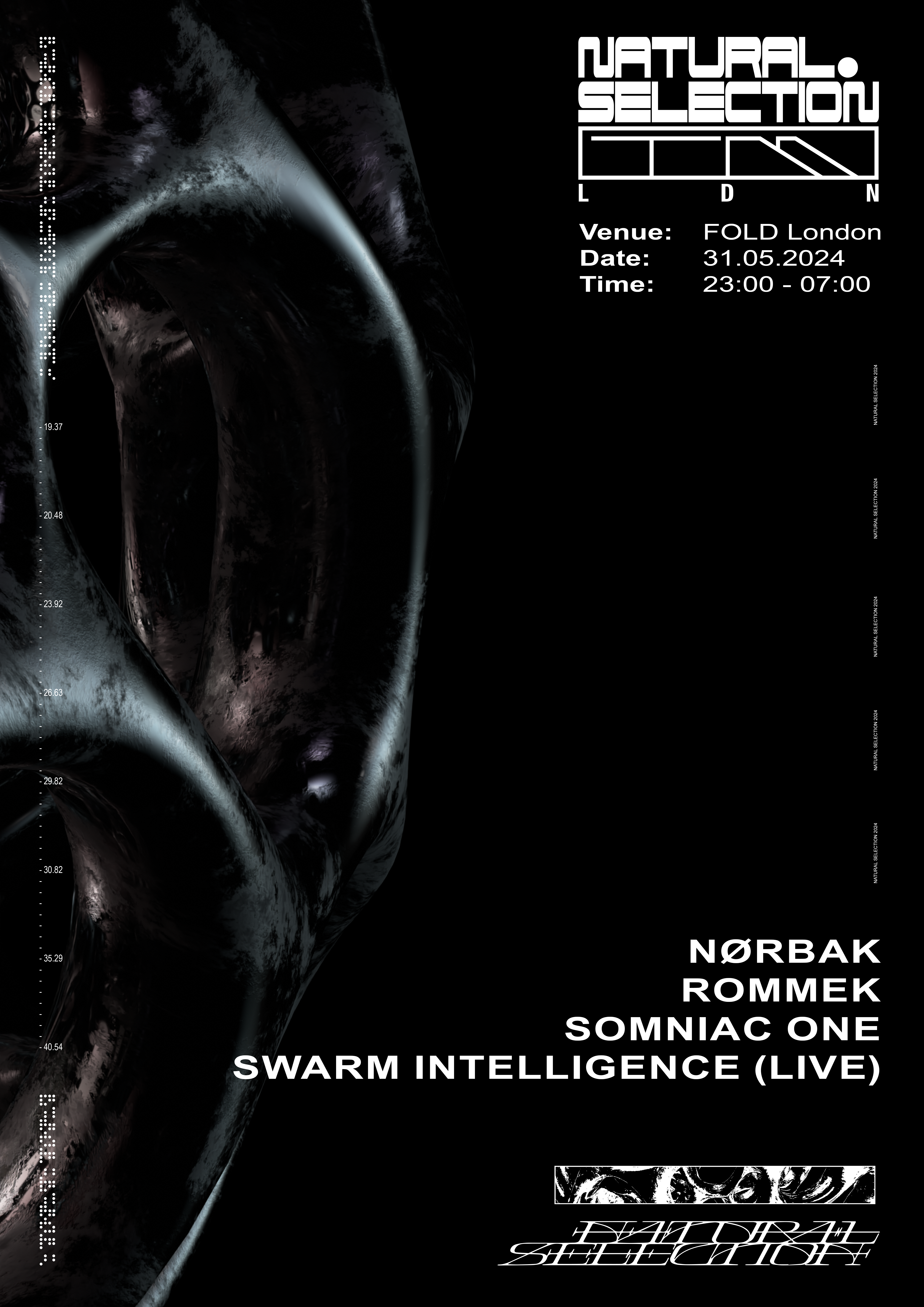 Natural Selection with Nørbak, Somniac One, Rommek & more - FOLD (Steam Room) - Página frontal
