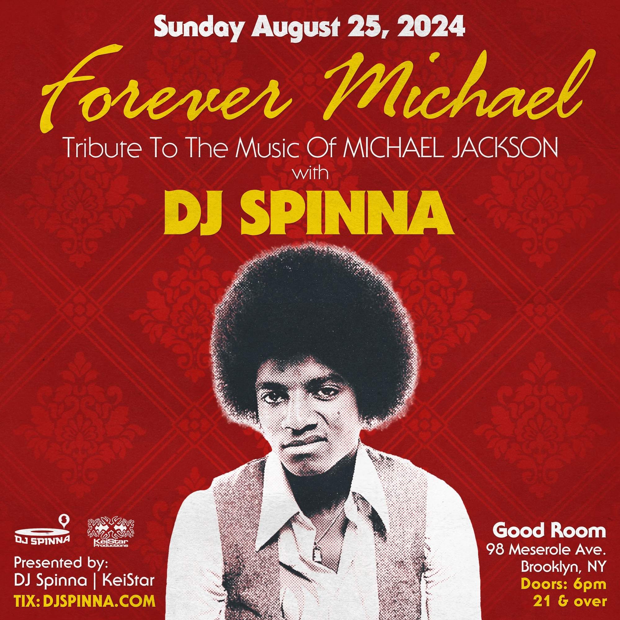 FOREVER MICHAEL - Tribute To The Music Of MICHAEL JACKSON with DJ