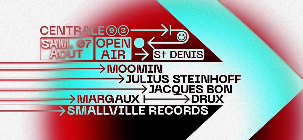Centrale93 x Smallville Records: Moomin, Julius Steinhoff & More - Página frontal