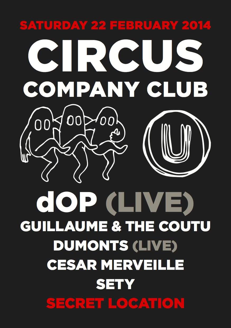 Unleash presents: dOP (Live), Guillaume & The Coutu Dumonts (Live), Cesar Merveille, Sety - Página frontal