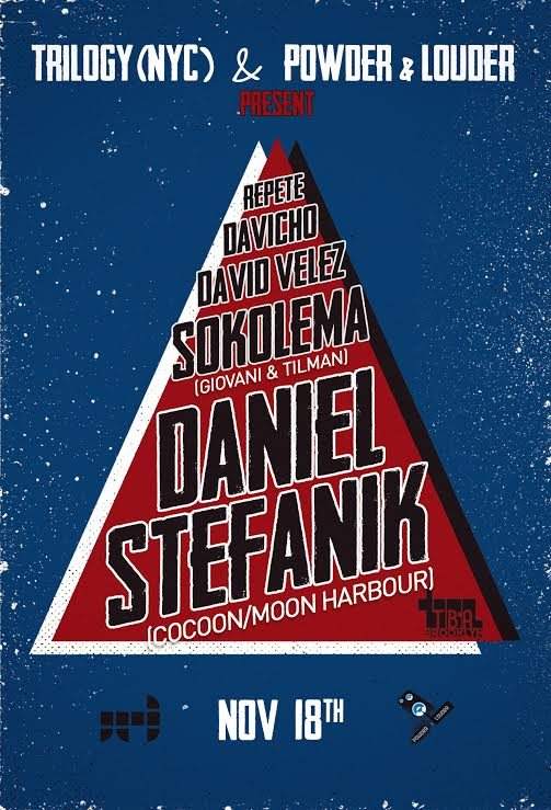 Trilogy with Daniel Stefanik - Página frontal