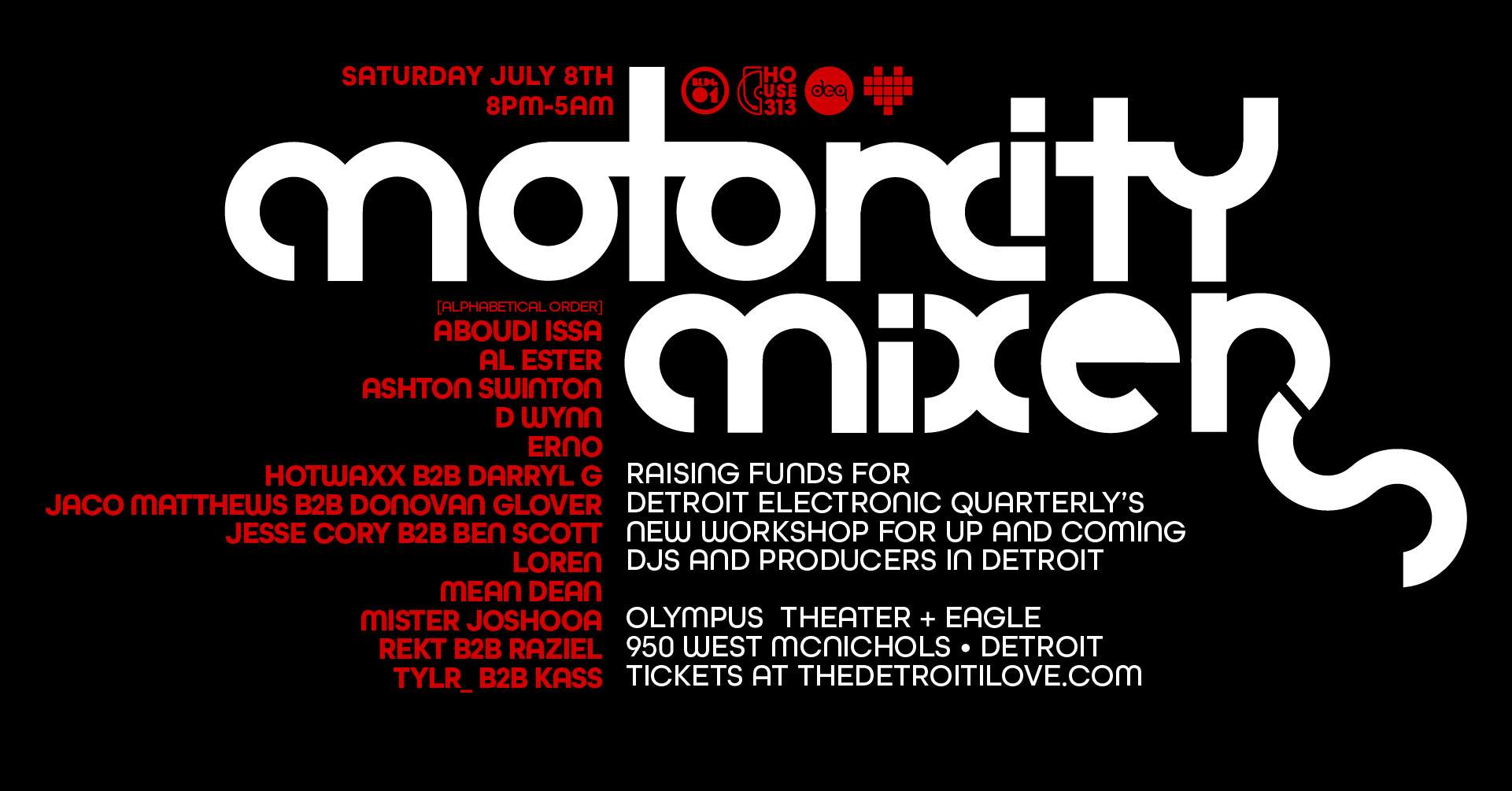 Motorcity Mixers at Olympus Theater, Detroit