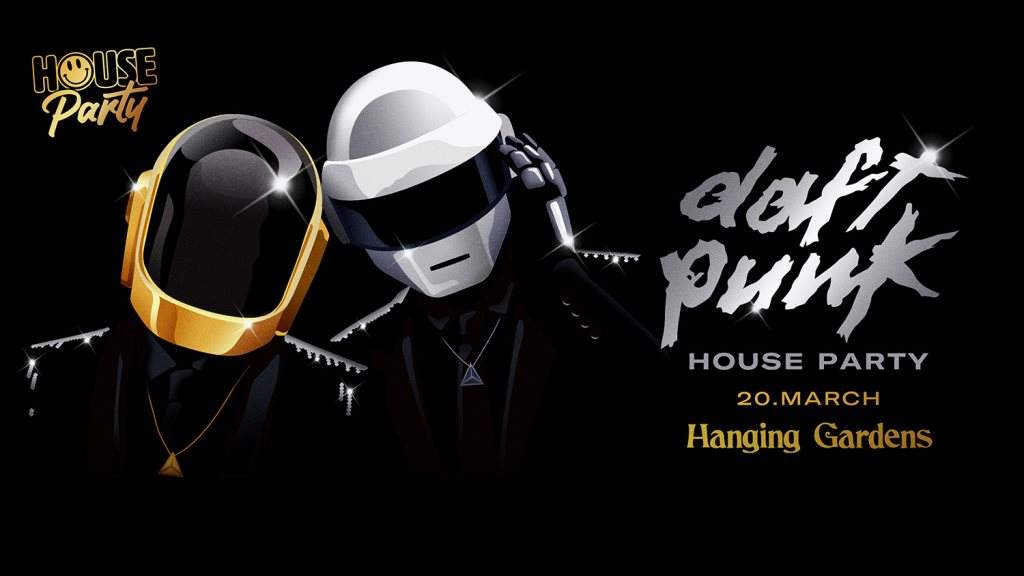 Daft Punk House Party - フライヤー表
