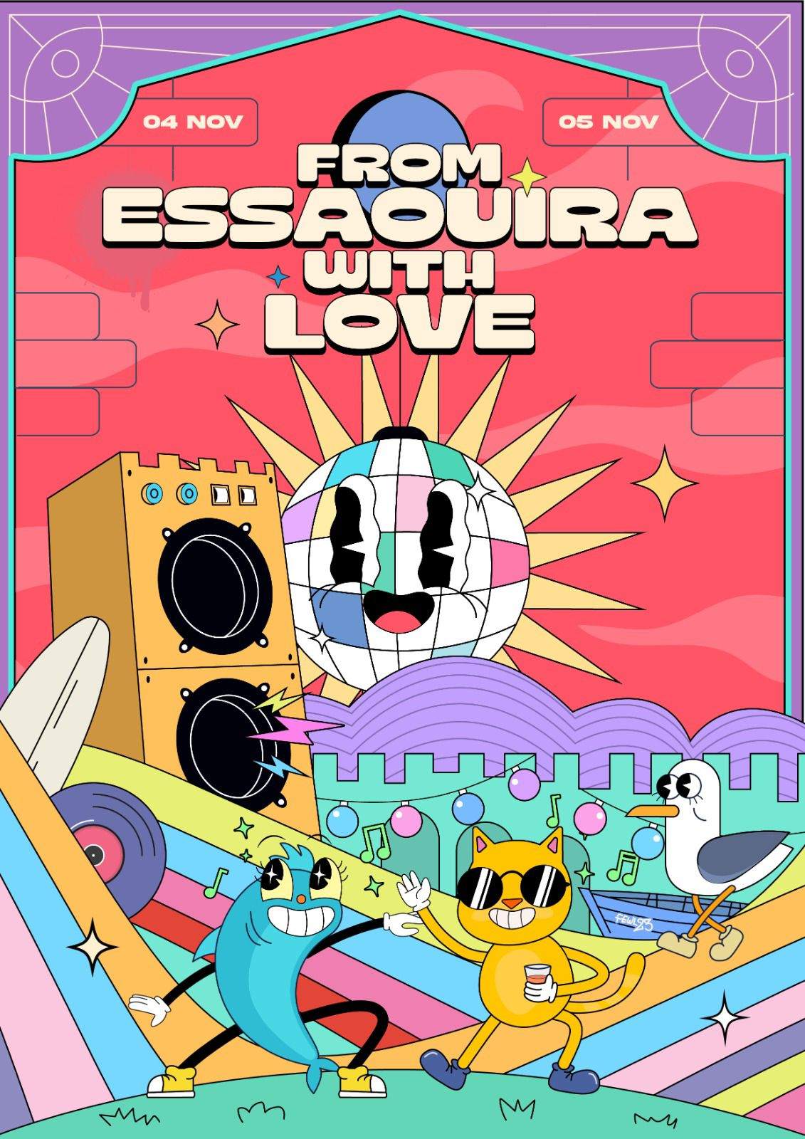 FROM ESSAOUIRA WITH LOVE - フライヤー表