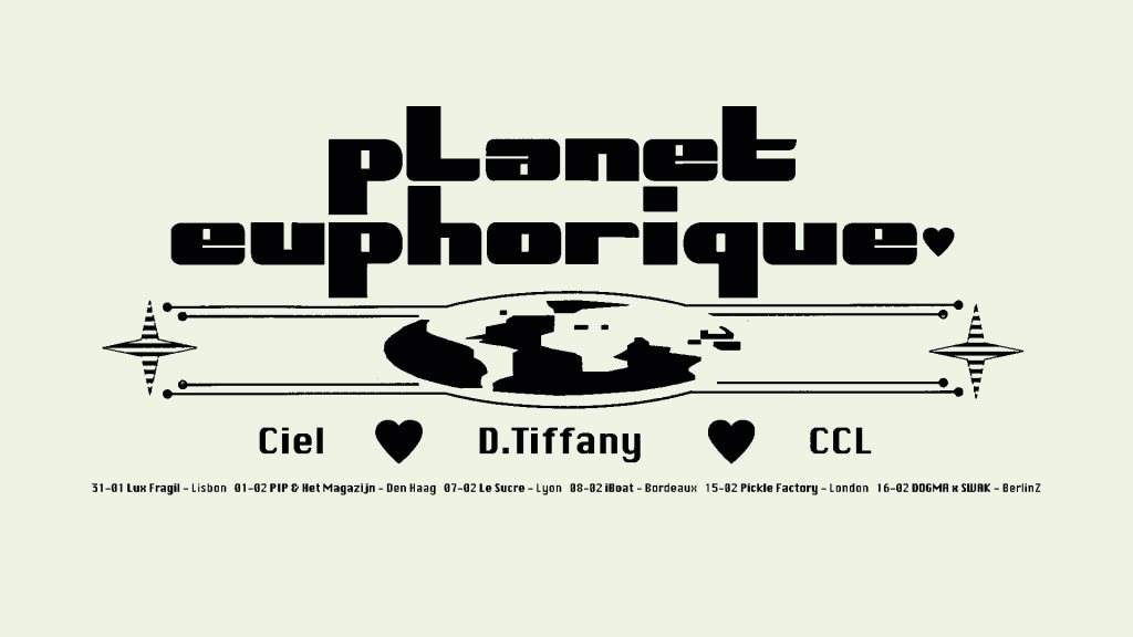 The Pickle Factory x Planet Euphorique with D. Tiffany, Ciel, CCL - Página frontal
