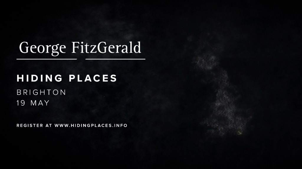 George Fitzgerald Hiding Places Tour at The Hub - フライヤー表