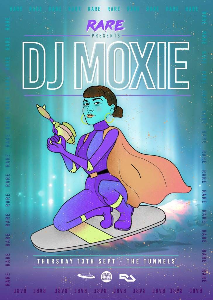 Rare presents: DJ Moxie - Página frontal