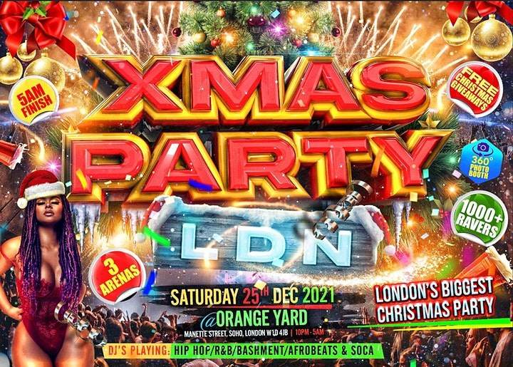 Xmas Party LDN London's Biggest Christmas Party at Orange Yard - Main Image