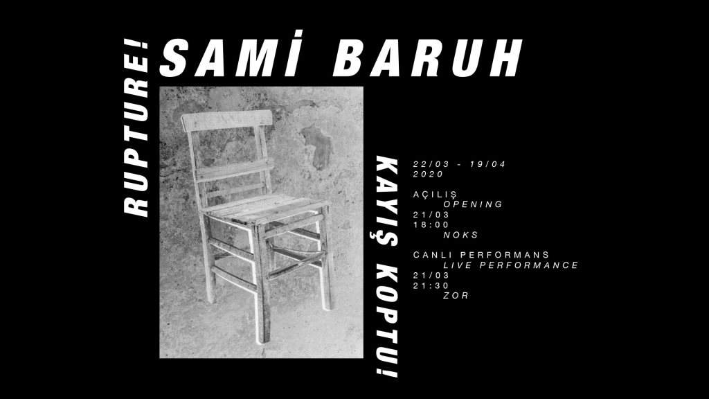 Sami Baruh / Rupture - Página frontal