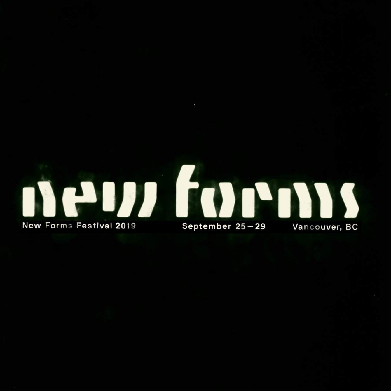New Forms Festival Main Showcase + NuZi - フライヤー表