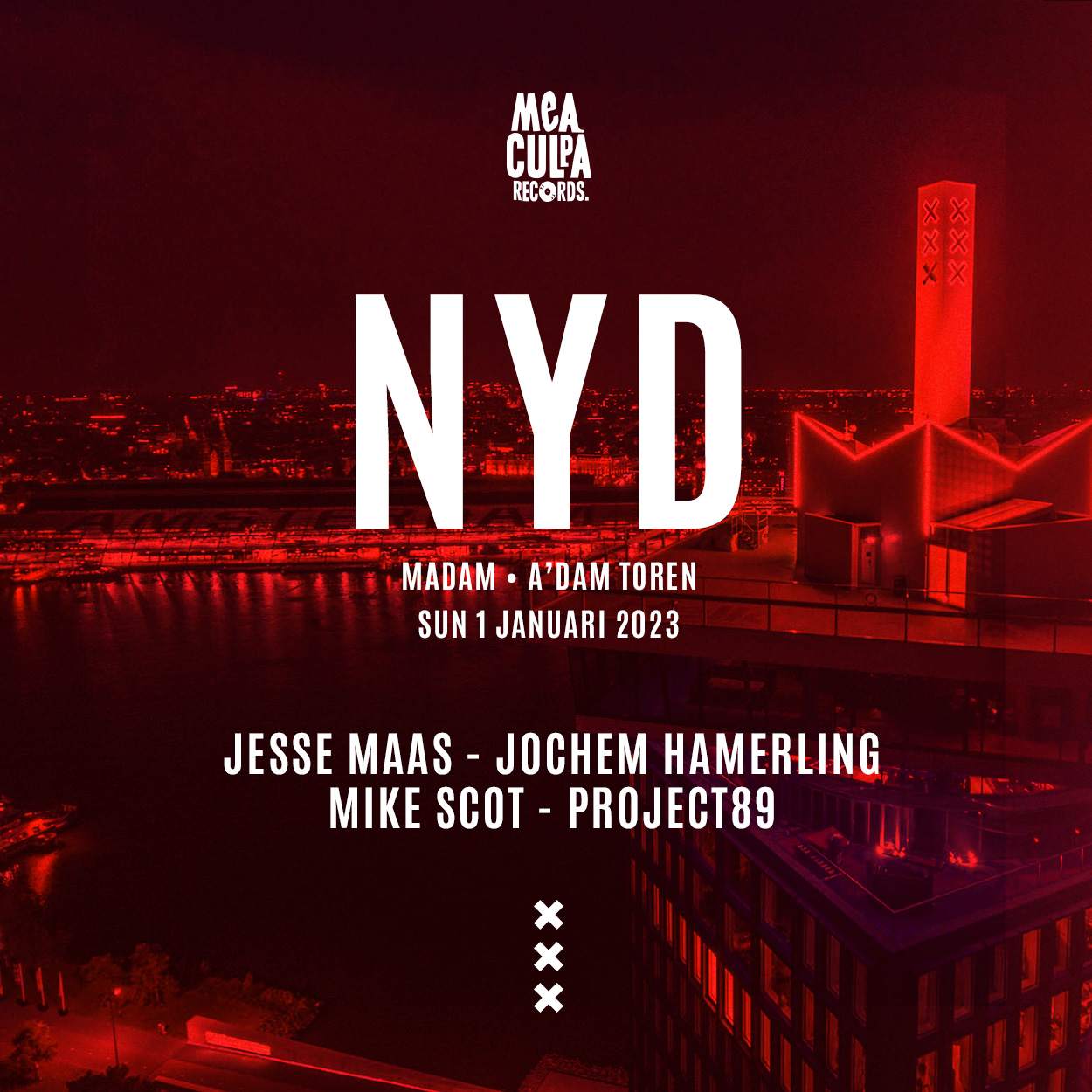 Mea Culpa x NYD at Madam, Amsterdam