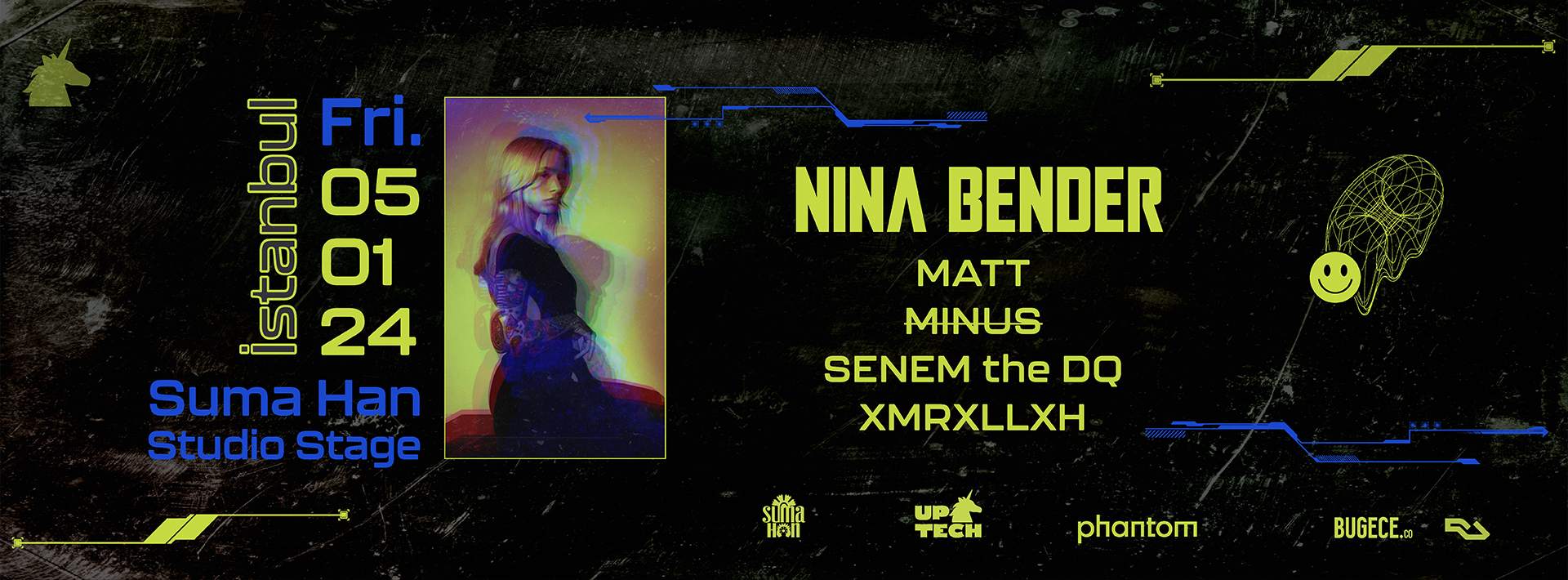 Nina Bender Istanbul by UPTech - フライヤー表