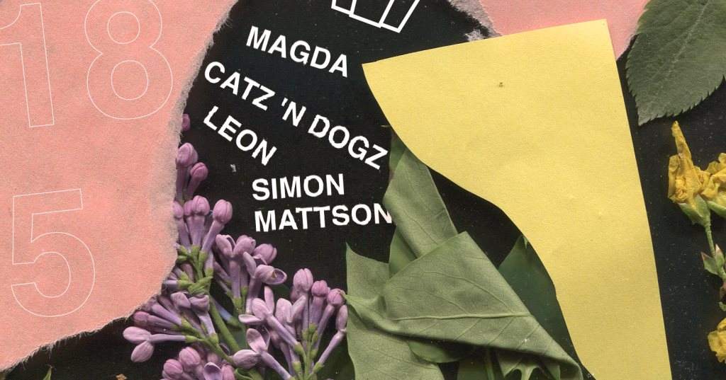 Smolna: Magda / Catz'n Dogz / Leon / Simon Mattson - フライヤー表