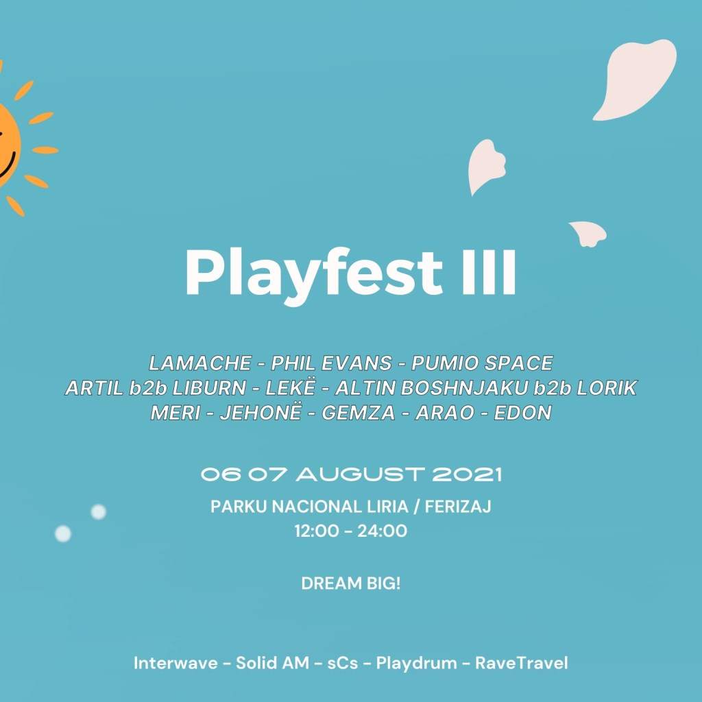 Playfest III Edition - Página frontal