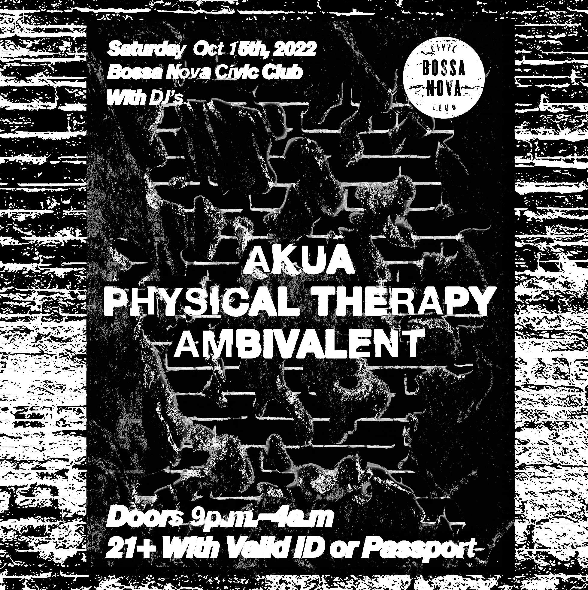 Akua + Physical Therapy + Ambivalent - Página frontal
