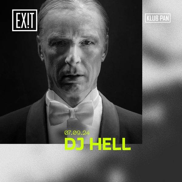 EXIT with DJ Hell x Gregor Tresher - フライヤー表