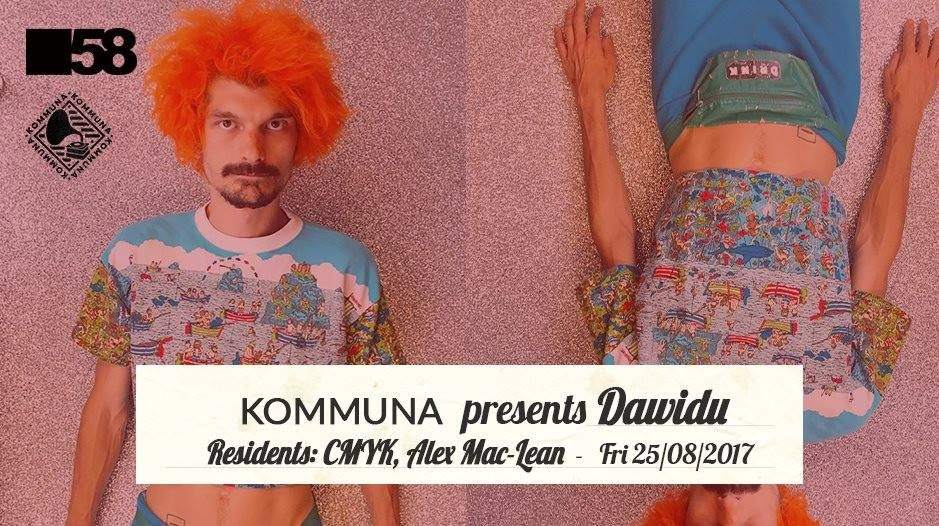 Kommuna presents Dawidu (Te Iubesc Records) - Página frontal