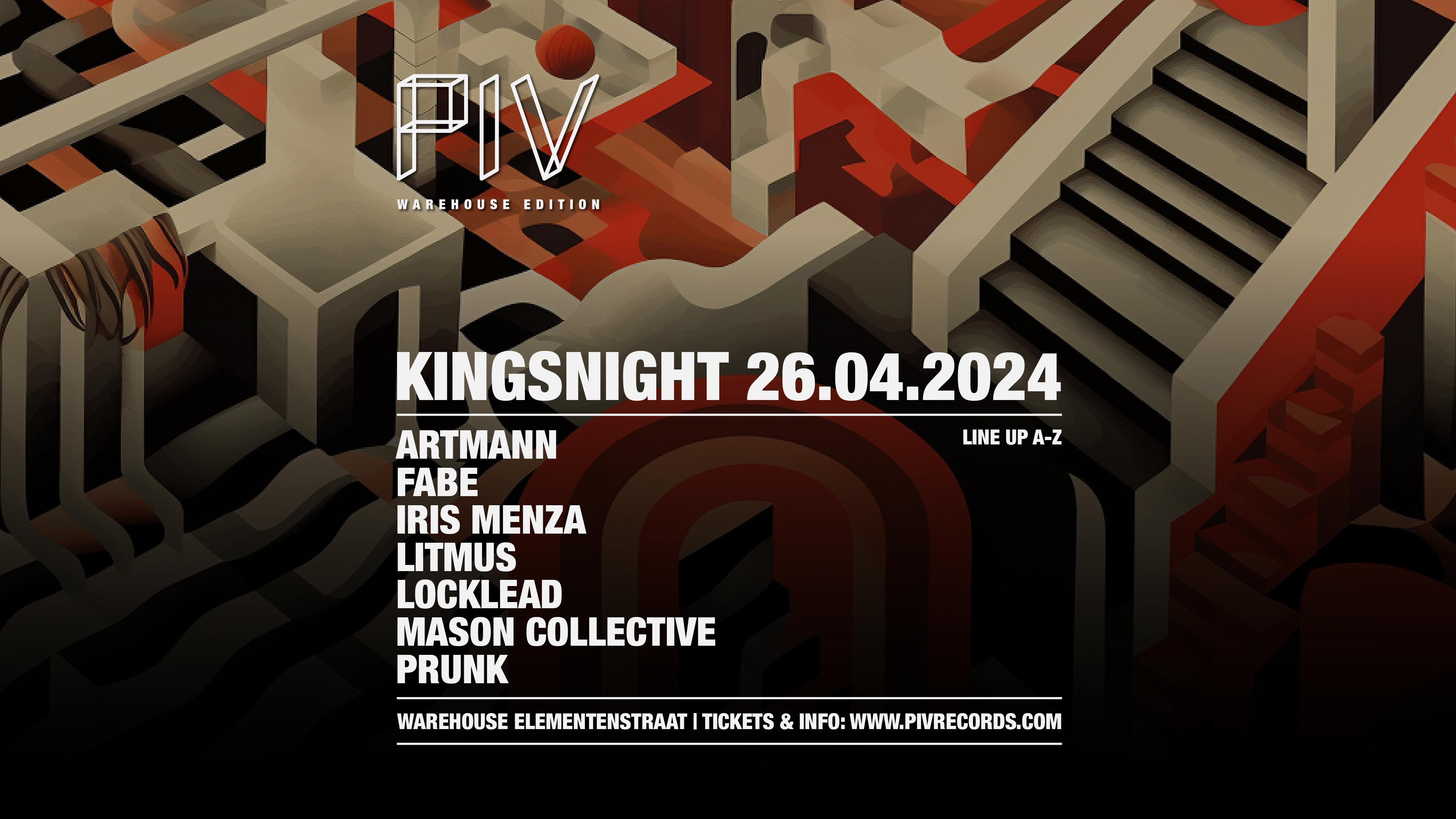 PIV Kingsnight 2024 - フライヤー表