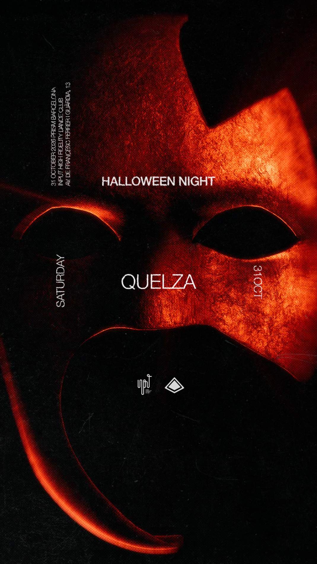 PRISM pres HALLOWEEN with Quelza at INPUT High Fidelity Dance Club