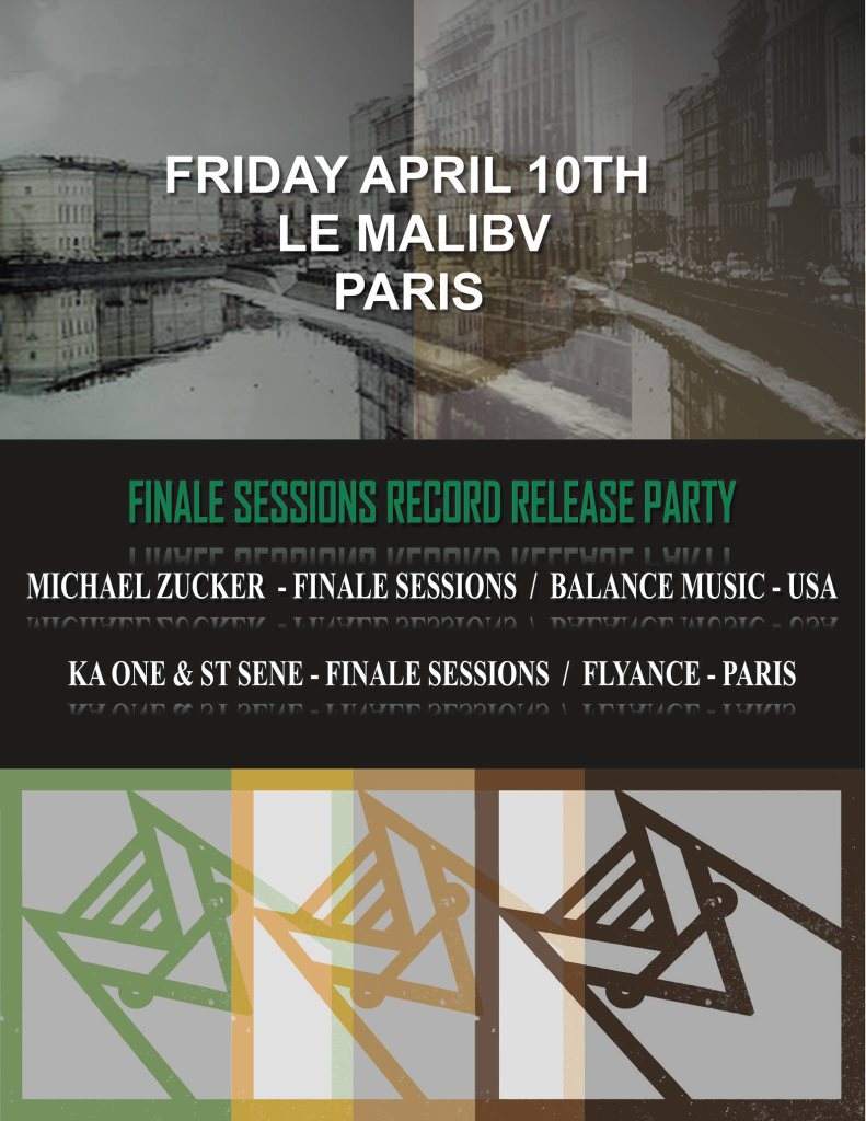 Finale Sessions Record Release Party - フライヤー表