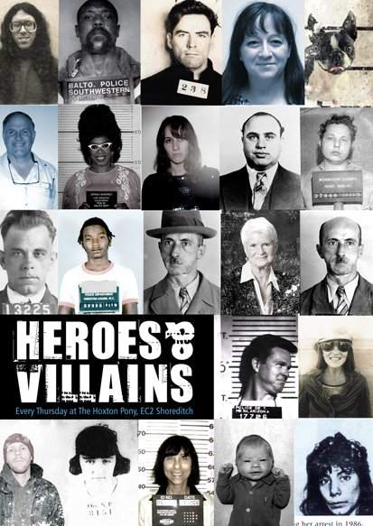 Sandeman & Mr Dickie Pres... Heroes & Villains W. Matt Tolfrey, Droog - Página frontal