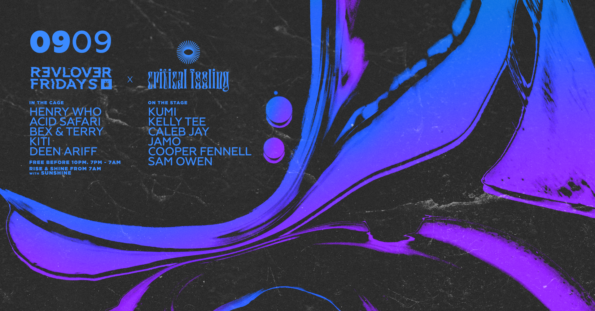 Critical Feeling x Revolver Fridays at Revolver Upstairs, Melbourne