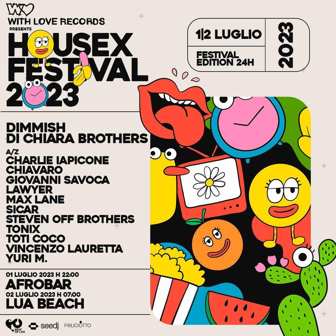 Housex Festival 2023 - フライヤー表