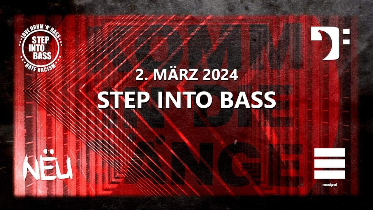 STEP INTO BASS - フライヤー表