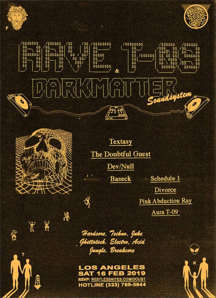 Rave T-09 & Darkmatter - Página frontal